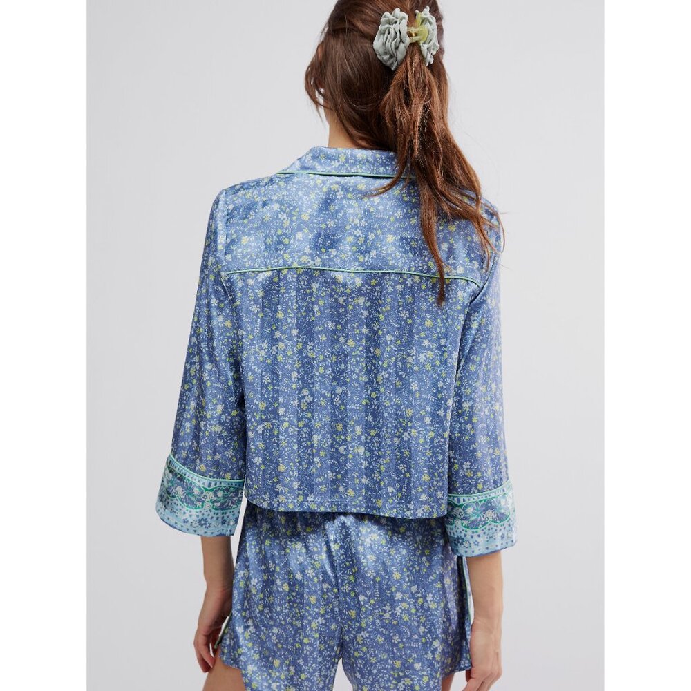 🎉LAST CHANCE🎉 FREE PEOPLE Pillow Talk PJ Set / Charcoal Combo - Picture 3 of 6